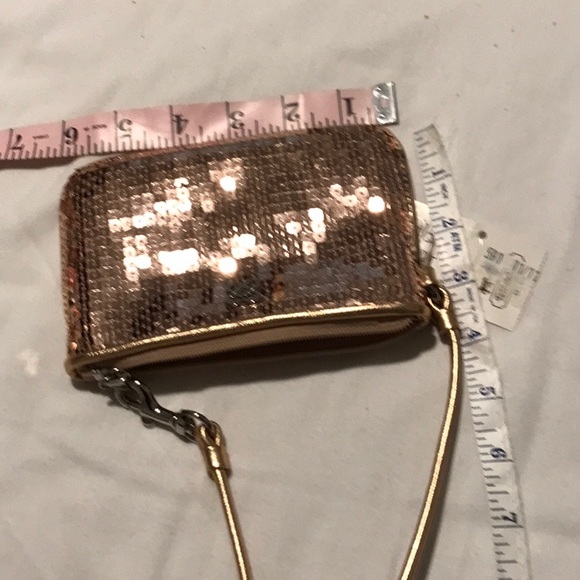 Coach Sequin Wristlet - Picture 9 of 10